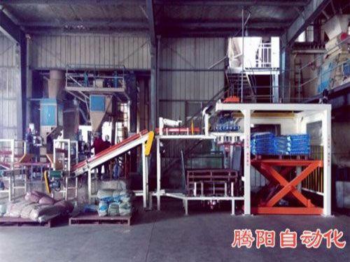 全自動(dòng)碼垛機(jī)在飼料行業(yè)的應(yīng)用視頻