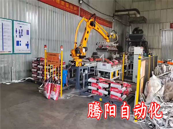 化肥碼垛機(jī)器人開啟碼垛新時(shí)代改變碼垛方式